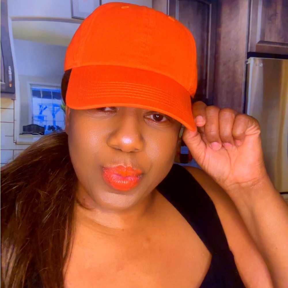 Orange Women's Cap